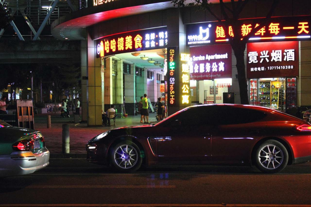 She & He Service Apartment Huifeng Guangzhou Buitenkant foto