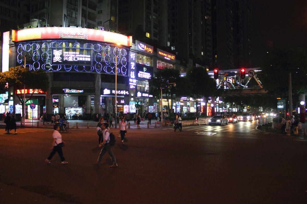 She & He Service Apartment Huifeng Guangzhou Buitenkant foto